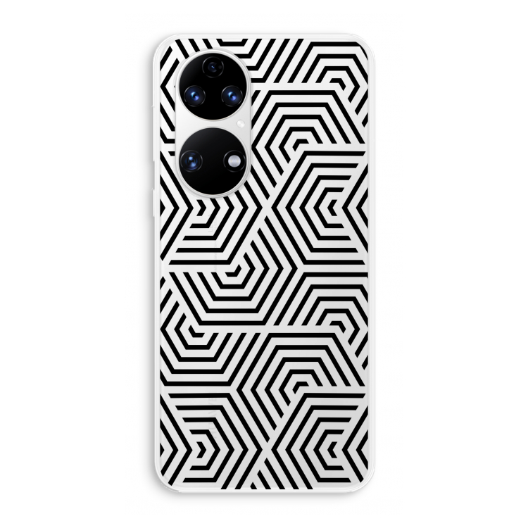 Magic pattern: Huawei P50 Transparant Hoesje
