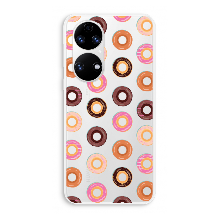 Donuts: Huawei P50 Transparant Hoesje