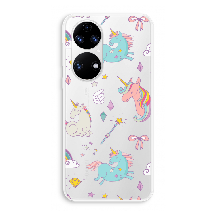 Fantasiewereld: Huawei P50 Transparant Hoesje