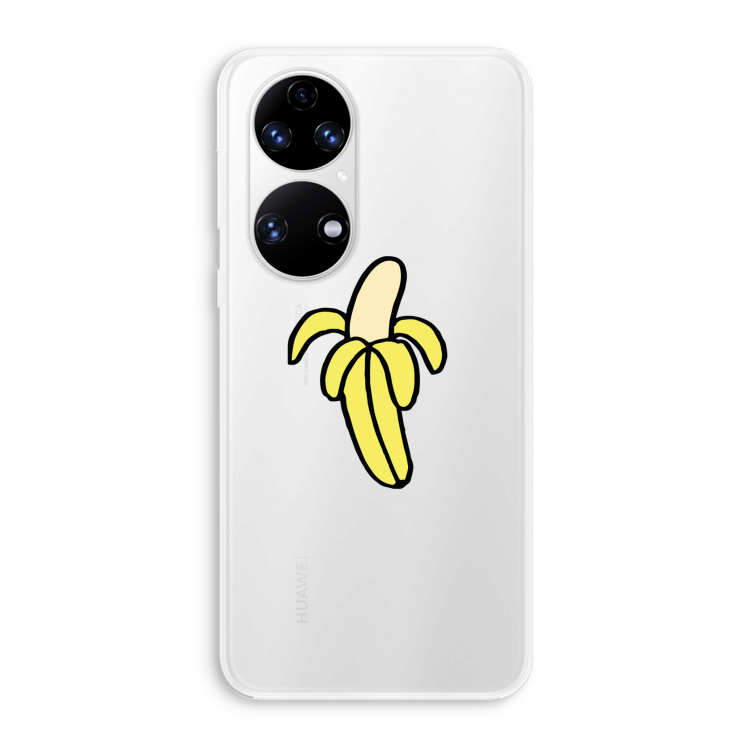 Banana: Huawei P50 Transparant Hoesje