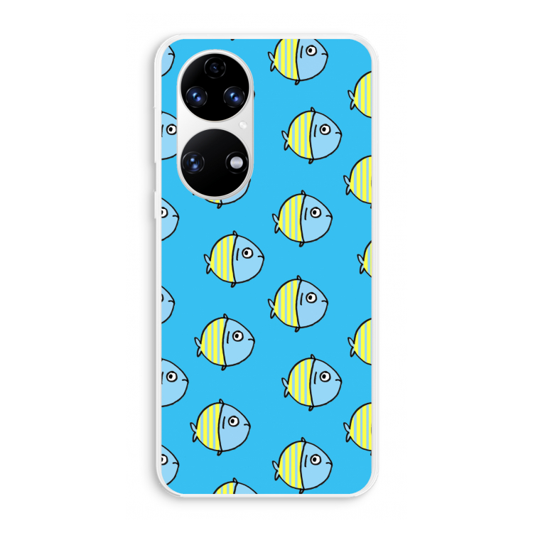 Visjes: Huawei P50 Transparant Hoesje