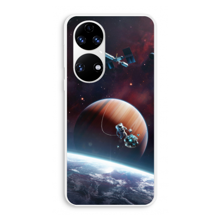 Examiner: Huawei P50 Transparant Hoesje