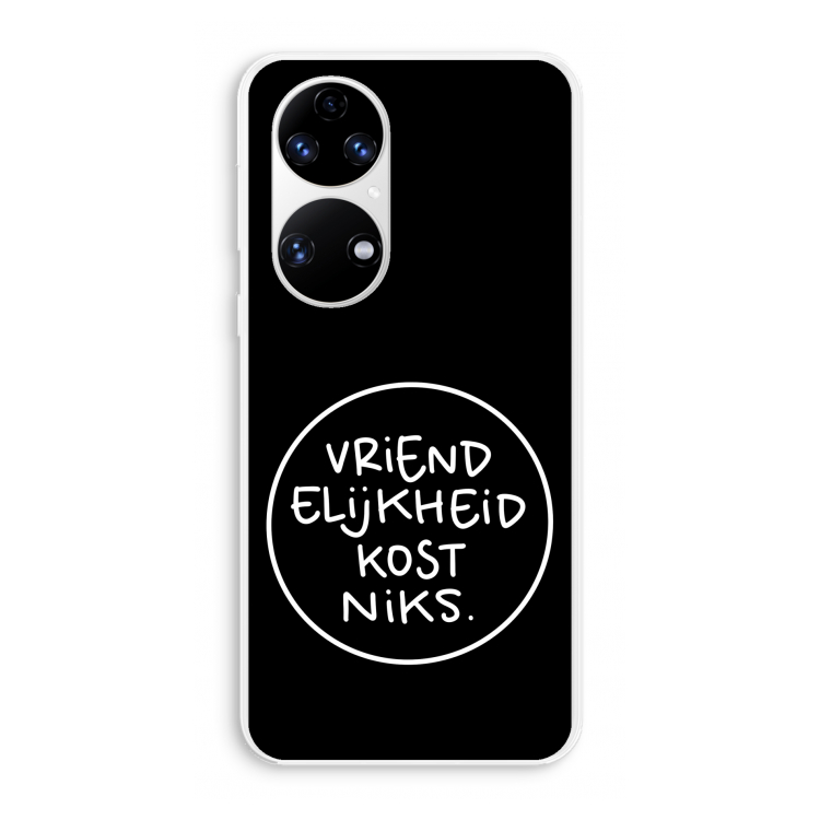 Vriendelijkheid: Huawei P50 Transparant Hoesje