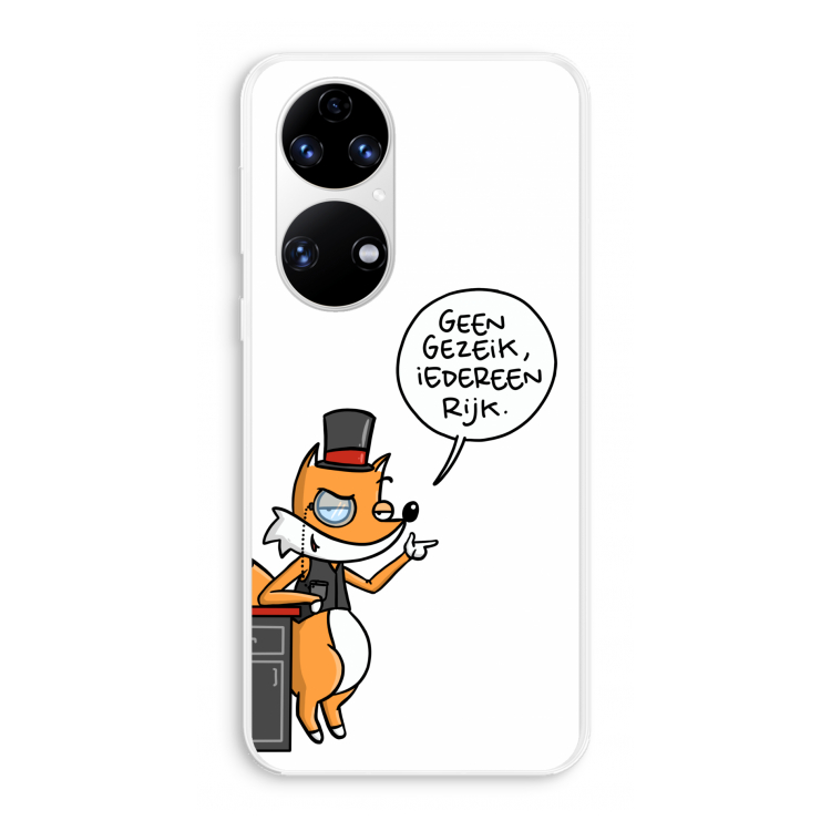 Geen Gezeik: Huawei P50 Transparant Hoesje