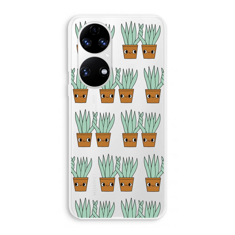 Sansevieria: Huawei P50 Transparant Hoesje