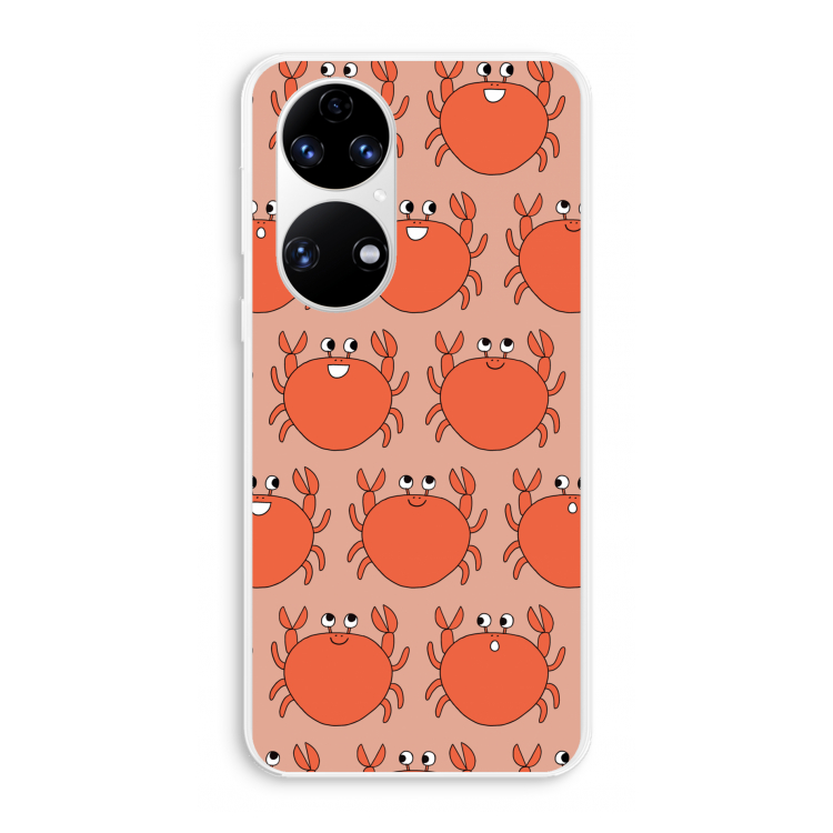 Krab: Huawei P50 Transparant Hoesje