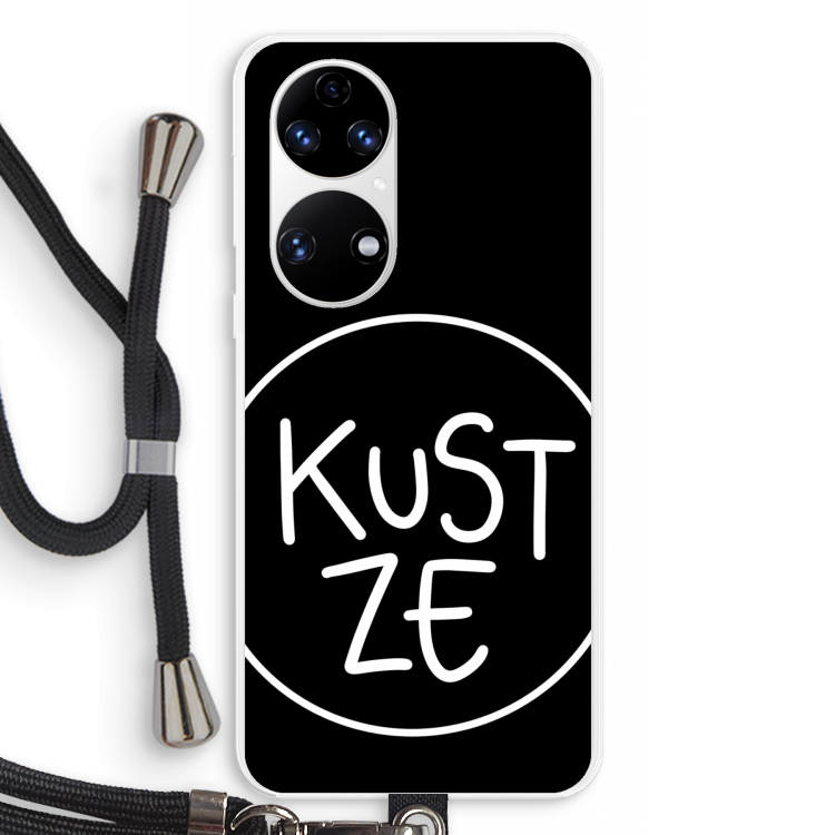 KUST ZE: Huawei P50 Transparant Hoesje met koord