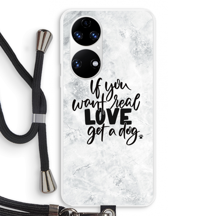 Partner in crime: Huawei P50 Transparant Hoesje met koord