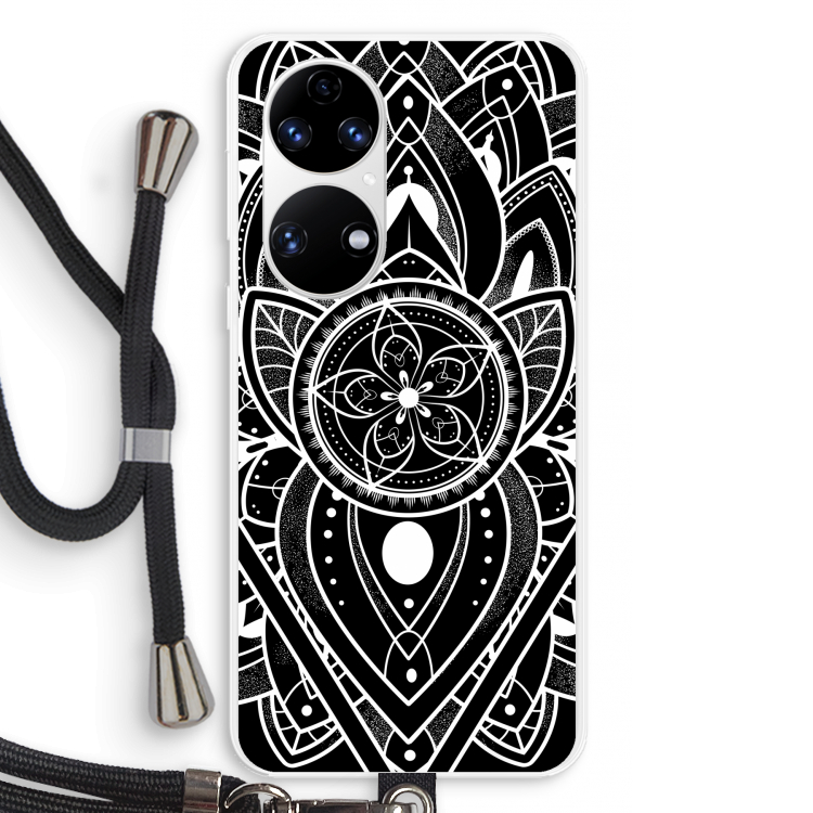 It's Complicated: Huawei P50 Transparant Hoesje met koord