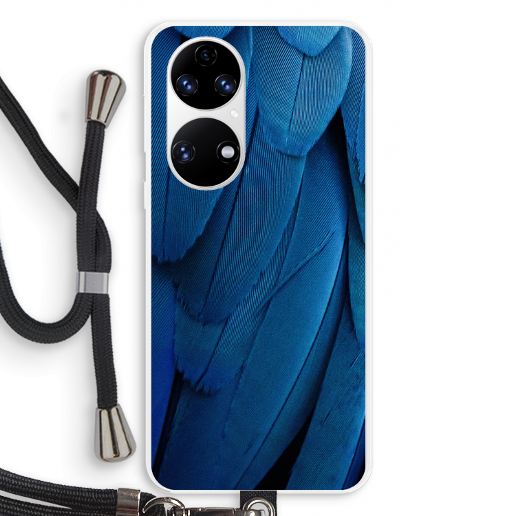 Pauw: Huawei P50 Transparant Hoesje met koord