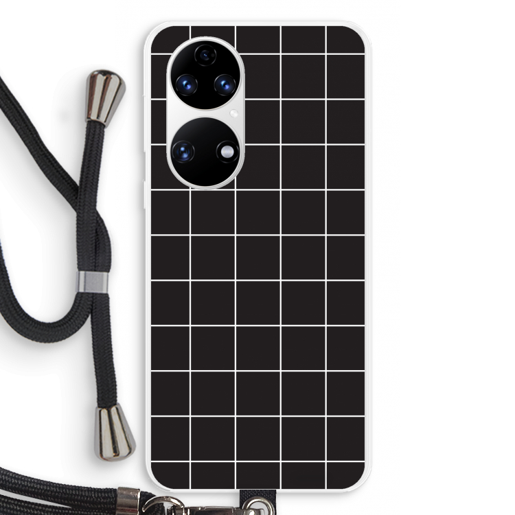 Rooster 2: Huawei P50 Transparant Hoesje met koord