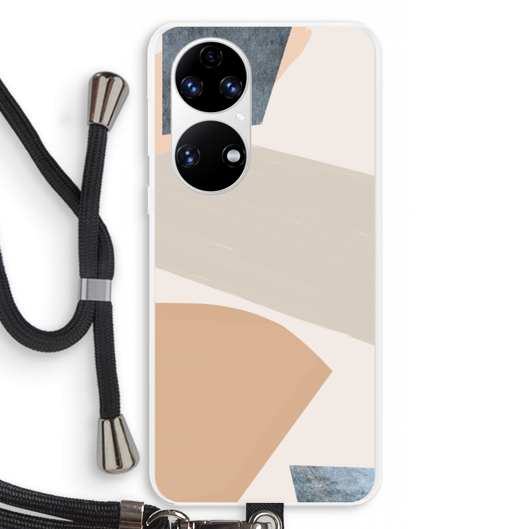Formo: Huawei P50 Transparant Hoesje met koord