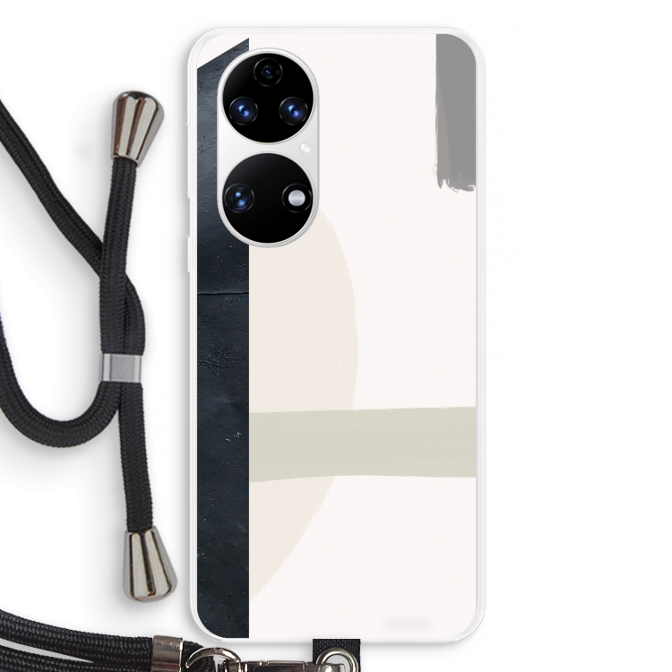 Baca: Huawei P50 Transparant Hoesje met koord