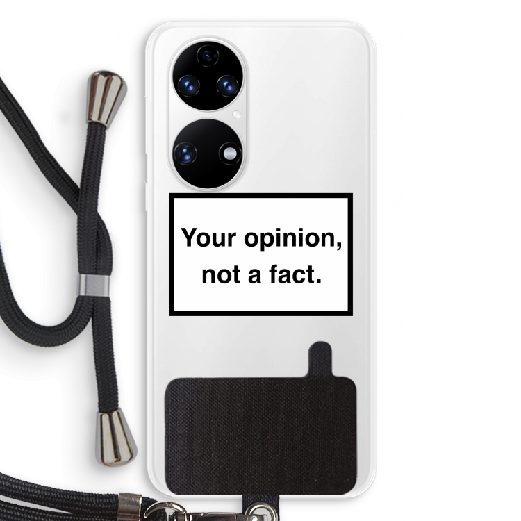 Your opinion: Huawei P50 Transparant Hoesje met koord
