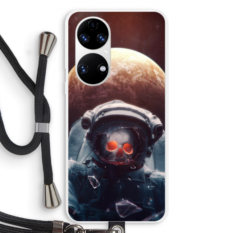 Voyager: Huawei P50 Transparant Hoesje met koord
