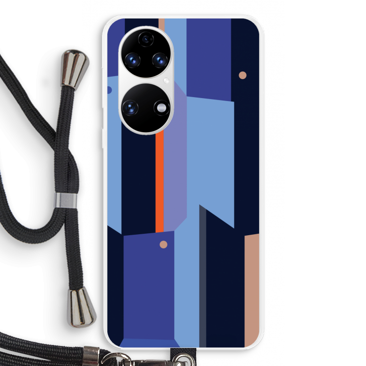 Gestalte 3: Huawei P50 Transparant Hoesje met koord