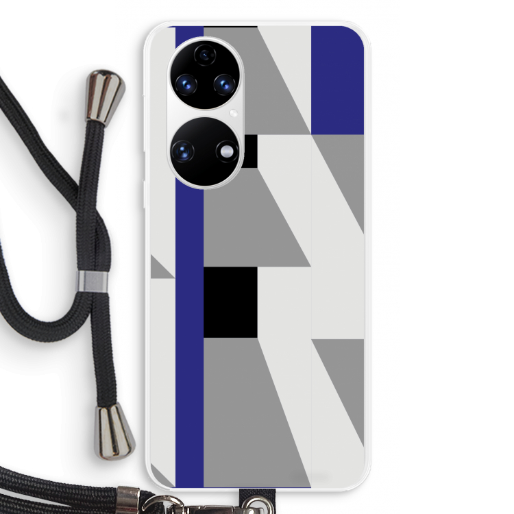 Gestalte 2: Huawei P50 Transparant Hoesje met koord