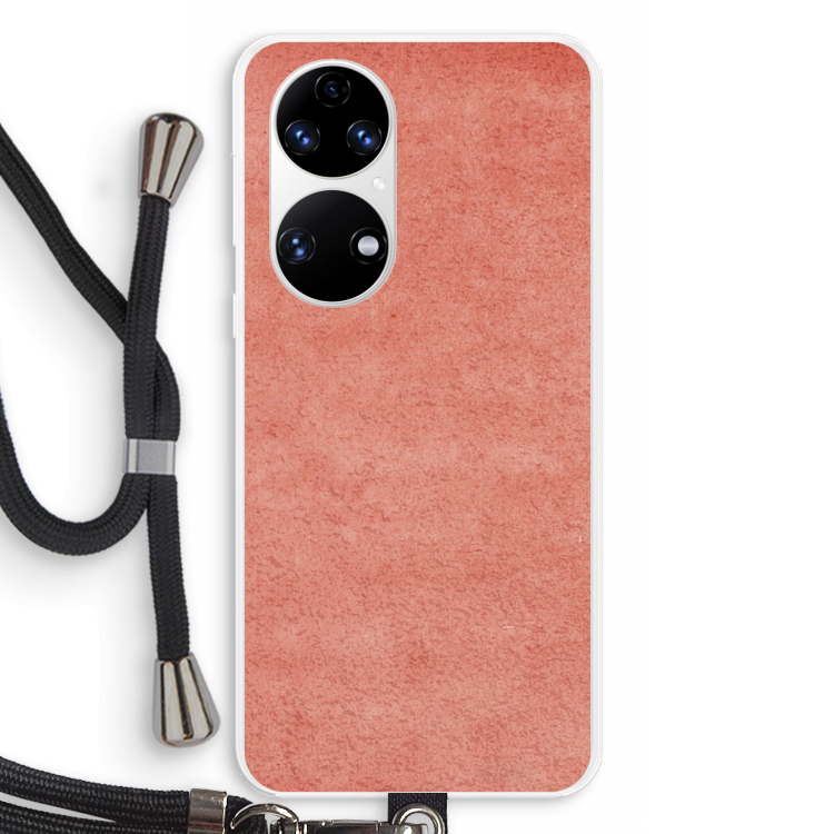 Marrakech Walls: Huawei P50 Transparant Hoesje met koord
