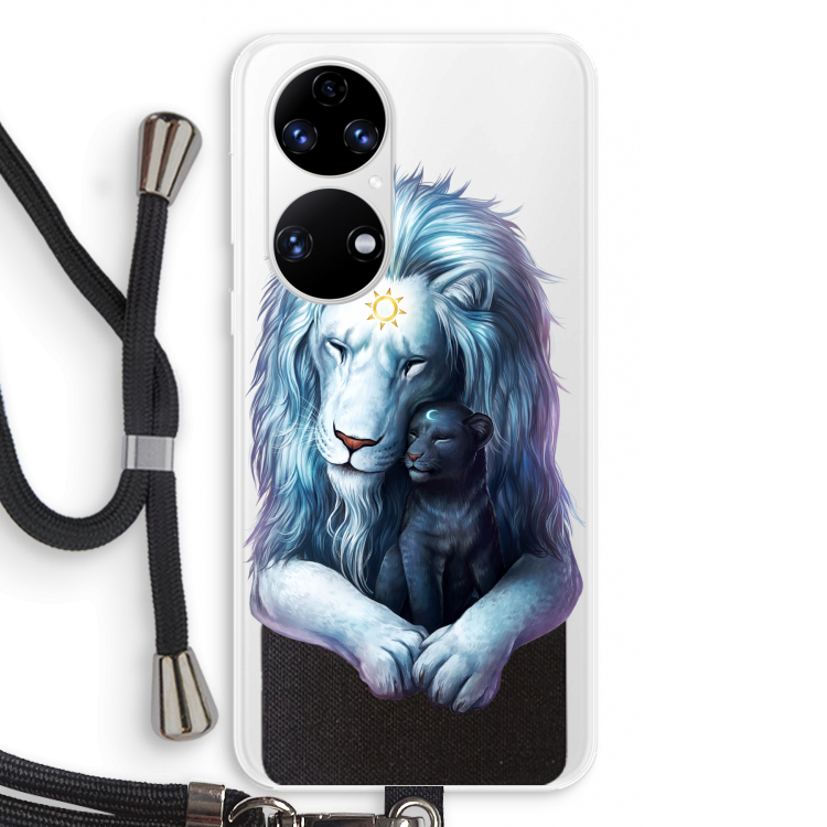 Child Of Light: Huawei P50 Transparant Hoesje met koord