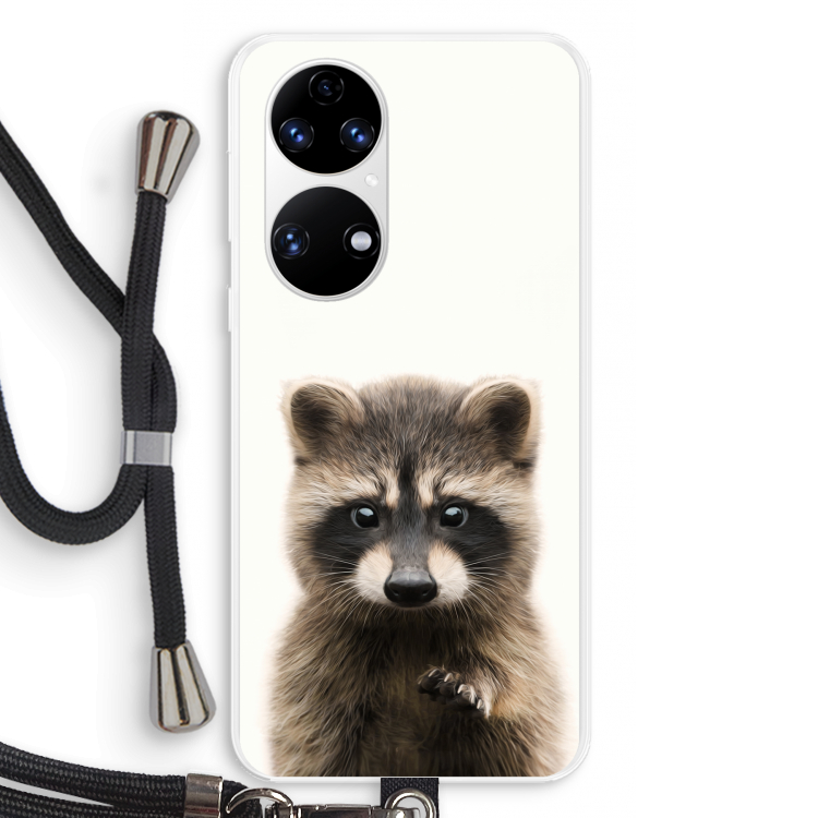 Rocco: Huawei P50 Transparant Hoesje met koord