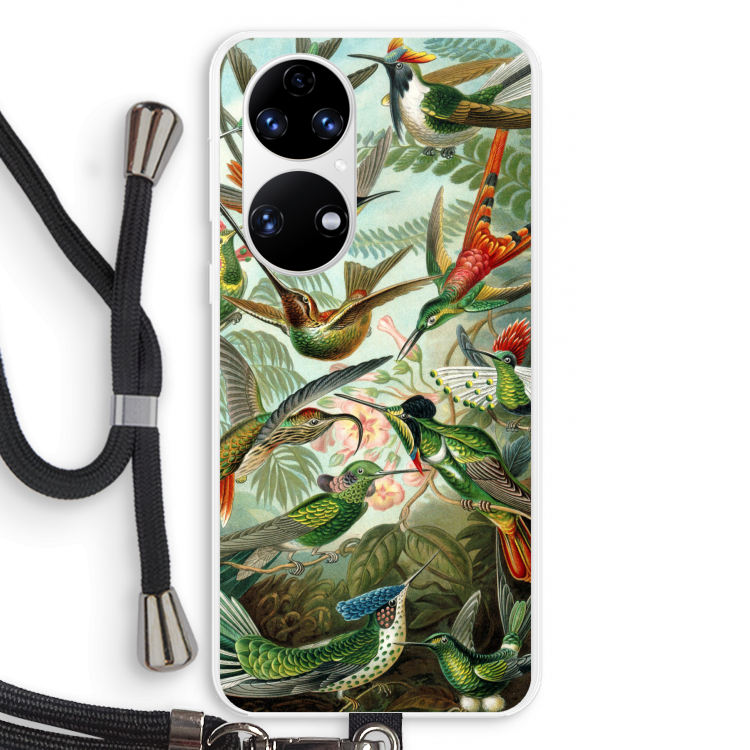 Haeckel Trochilidae: Huawei P50 Transparant Hoesje met koord