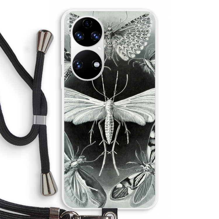 Haeckel Tineida: Huawei P50 Transparant Hoesje met koord