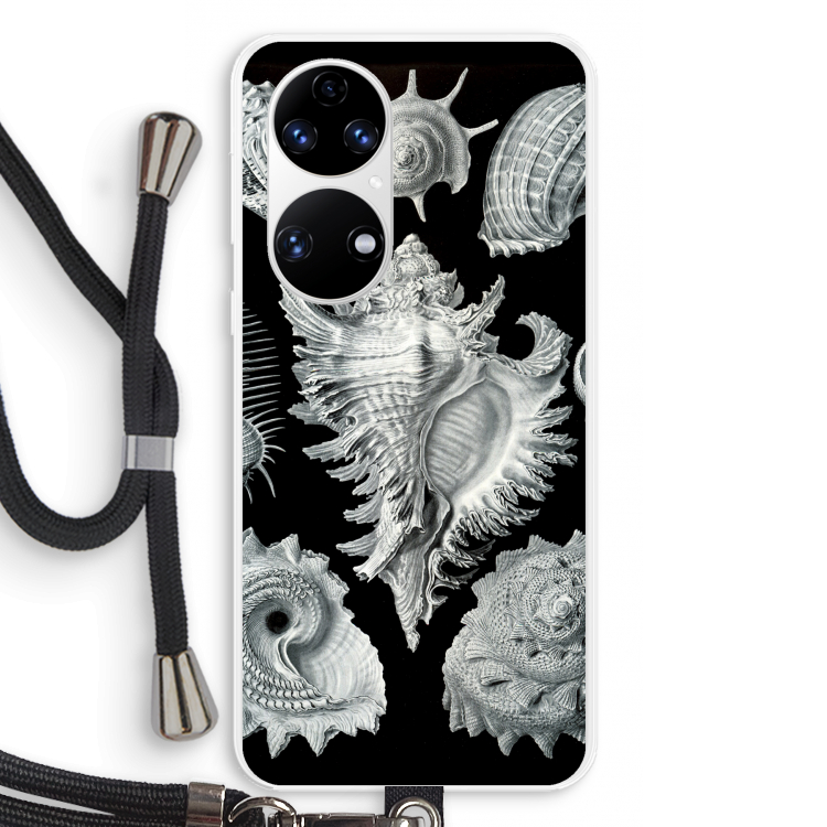 Haeckel Prosobranchia: Huawei P50 Transparant Hoesje met koord