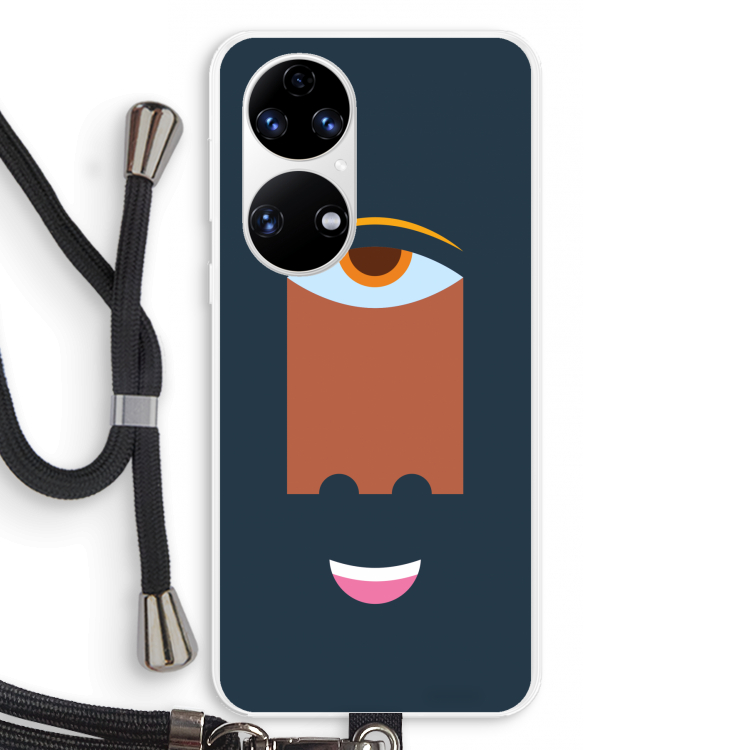 Mono M: Huawei P50 Transparant Hoesje met koord