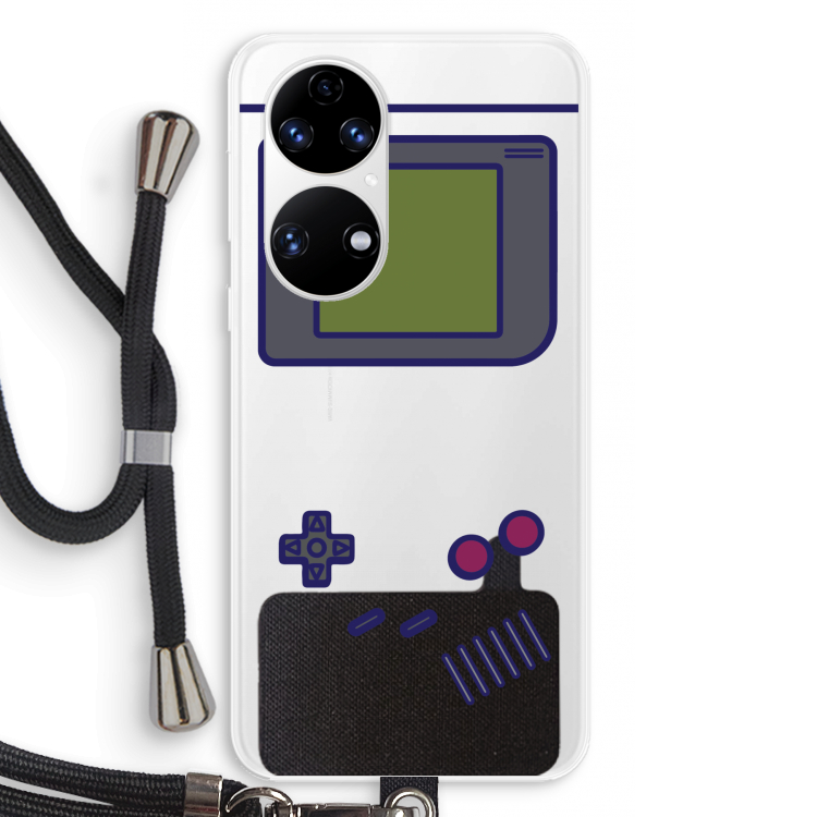 Game On: Huawei P50 Transparant Hoesje met koord