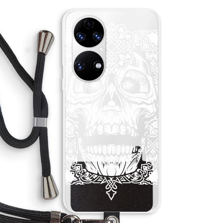Seek & Destroy: Huawei P50 Transparant Hoesje met koord