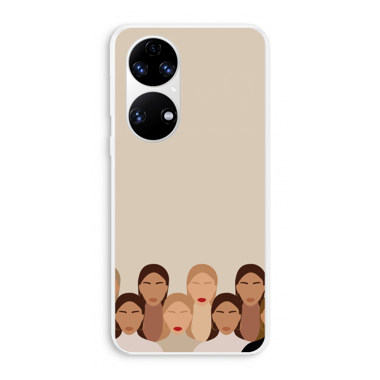Girls girls girls: Huawei P50 Transparant Hoesje