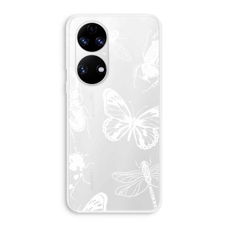 Tiny Bugs: Huawei P50 Transparant Hoesje