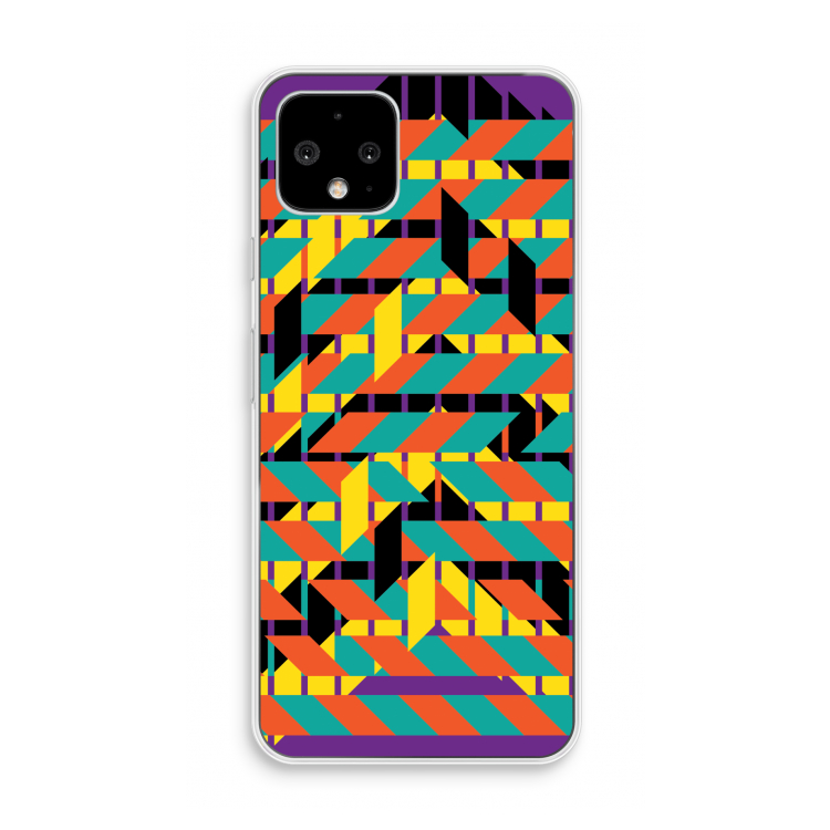 Skew Bee 2: Pixel 4 Transparant Hoesje