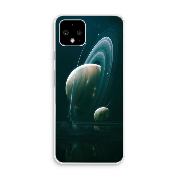 Mercurius: Pixel 4 Transparant Hoesje