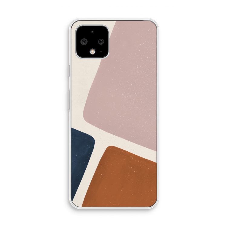 Geo #2: Pixel 4 Transparant Hoesje
