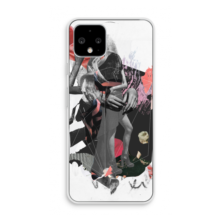 Dissimulation du réel: Pixel 4 Transparant Hoesje