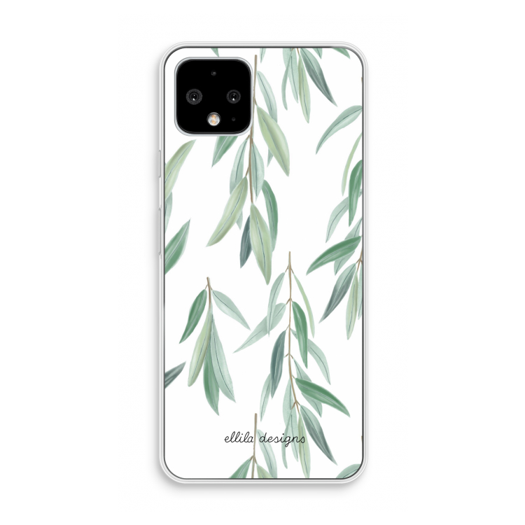 Branch up your life: Pixel 4 Transparant Hoesje