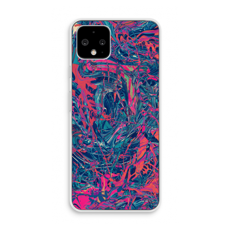 Sleeping Dreams: Pixel 4 Transparant Hoesje
