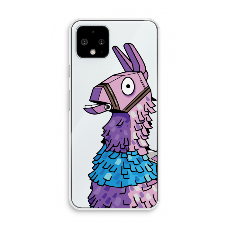 Lama: Pixel 4 Transparant Hoesje