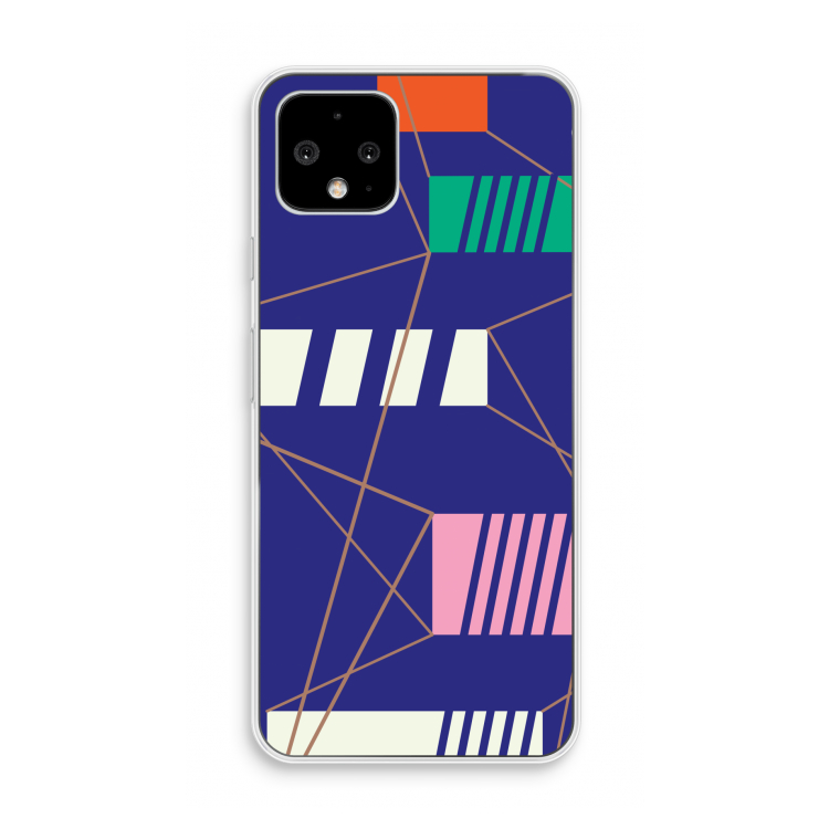Gestalte 5: Pixel 4 Transparant Hoesje