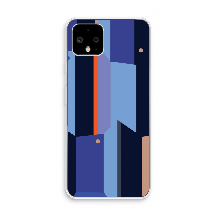 Gestalte 3: Pixel 4 Transparant Hoesje