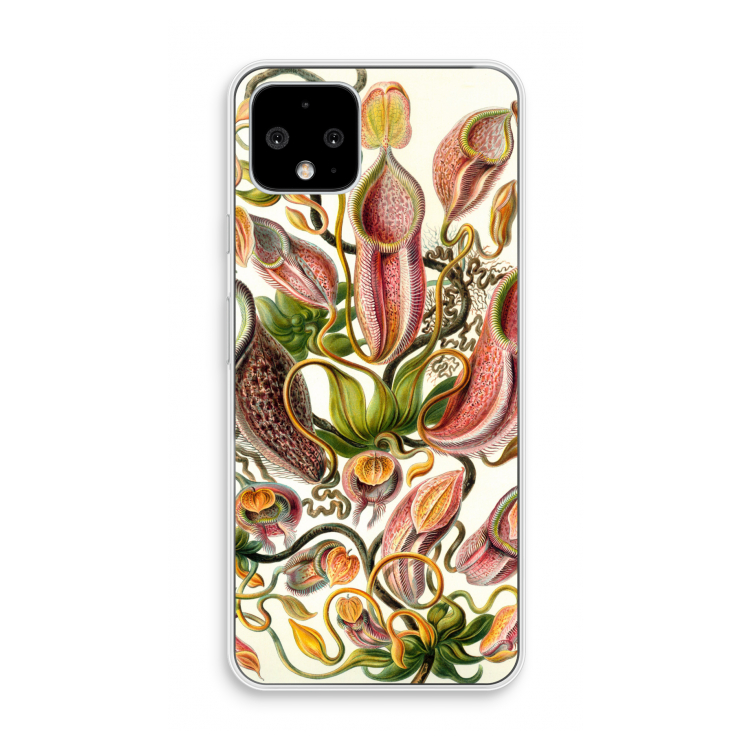 Haeckel Nepenthaceae: Pixel 4 Transparant Hoesje