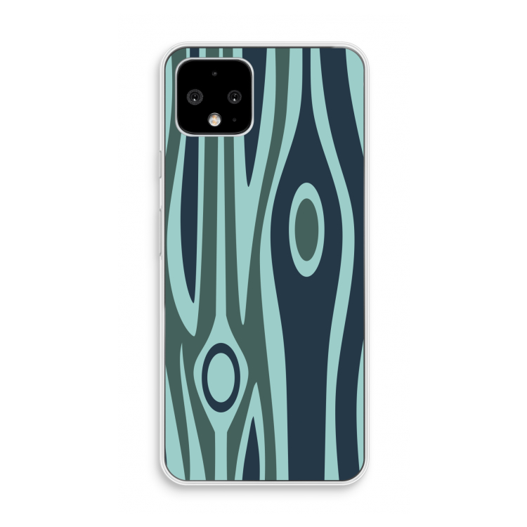 Bast B: Pixel 4 Transparant Hoesje
