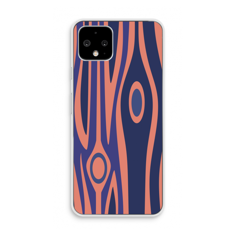 Bast A: Pixel 4 Transparant Hoesje