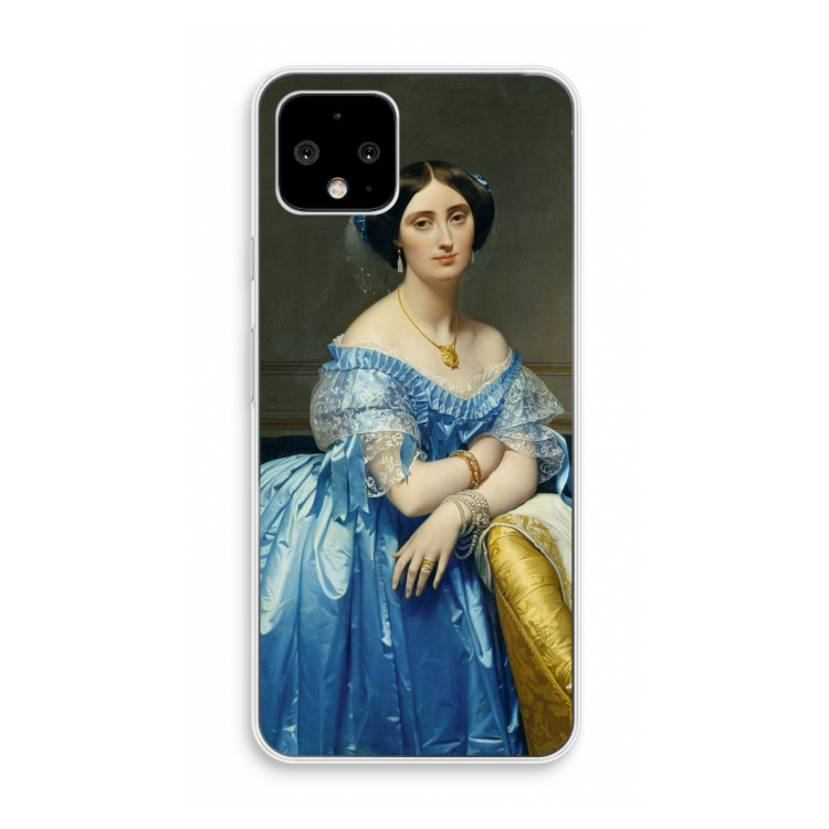 Eleonore: Pixel 4 Transparant Hoesje