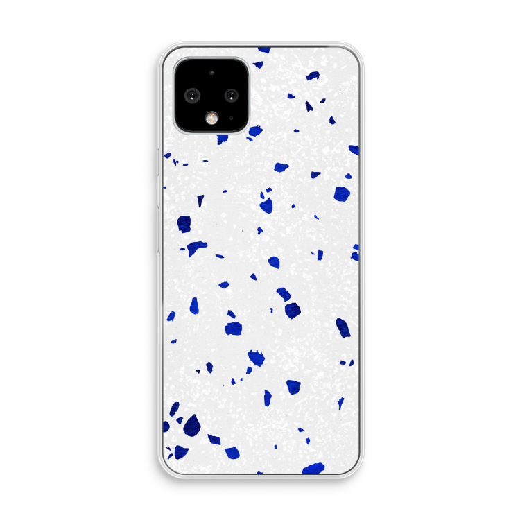 Terrazzo N°5: Pixel 4 Transparant Hoesje