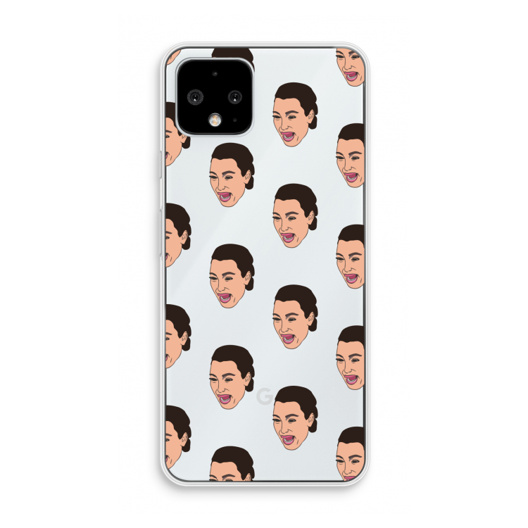 Ugly Cry Call: Pixel 4 Transparant Hoesje