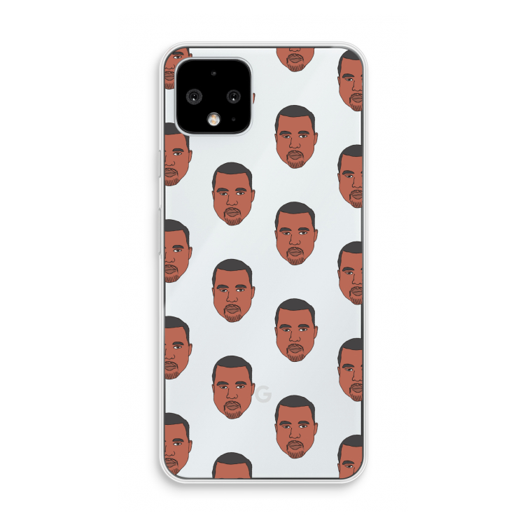Kanye Call Me?: Pixel 4 Transparant Hoesje