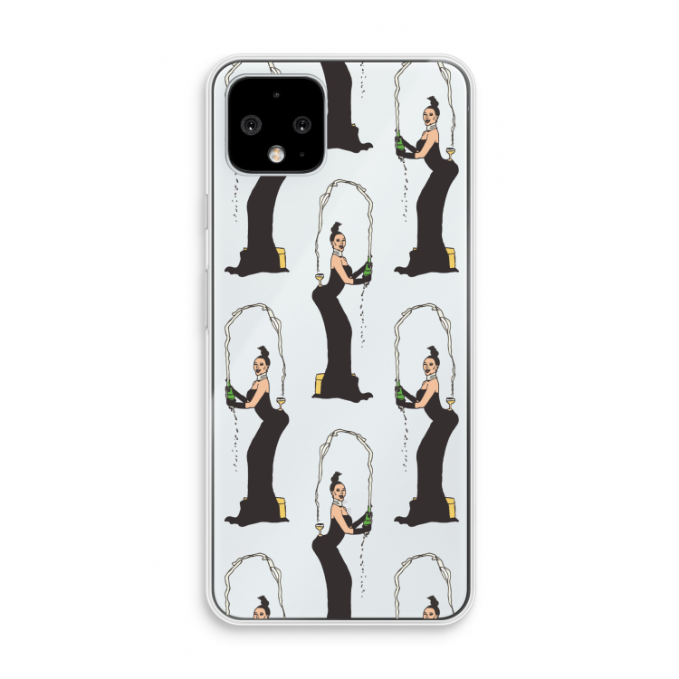 Pop Some Kim: Pixel 4 Transparant Hoesje