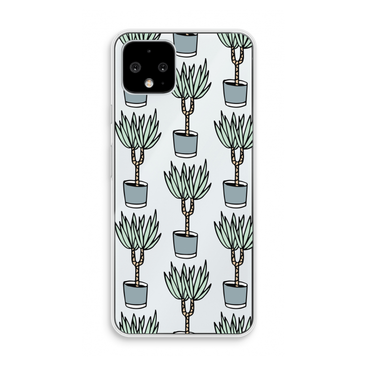 Boompje: Pixel 4 Transparant Hoesje